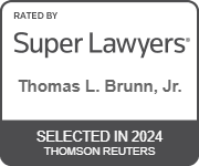Rated By Super Lawyers, Thomas L. Brunn, Jr., Selected in 2024 Thomson Reuters